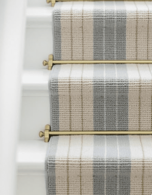 Charming stair runner by Bria Hammel Interiors